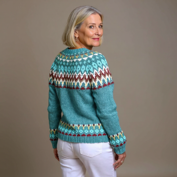 Claire™ | Vintage Icelandic Cardigan
