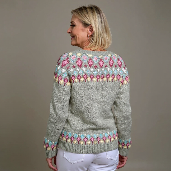 Aurelie™ | Vintage Icelandic Cardigan