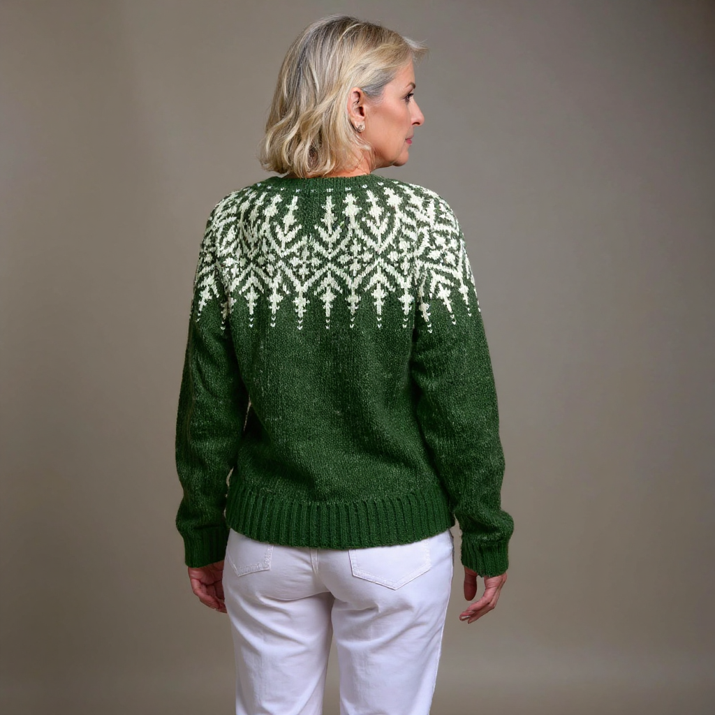 Zoe™ | Brienne Vintage Icelandic Cardigan
