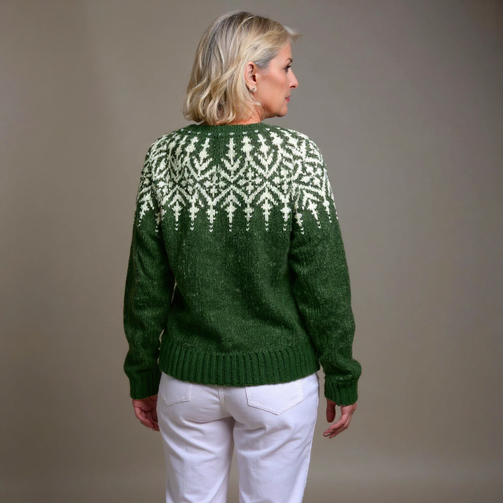 Zoe™ | Brienne Vintage Icelandic Cardigan