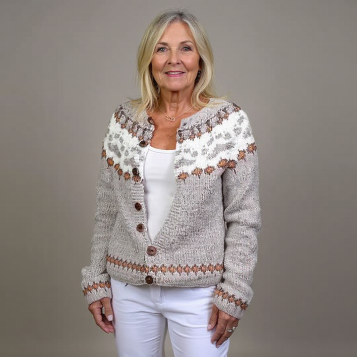 Genevieve™ | Vintage Icelandic Cardigan