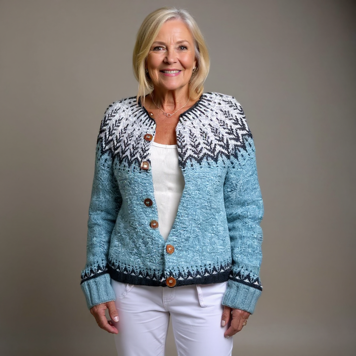 Lea™ | Vintage Icelandic Cardigan