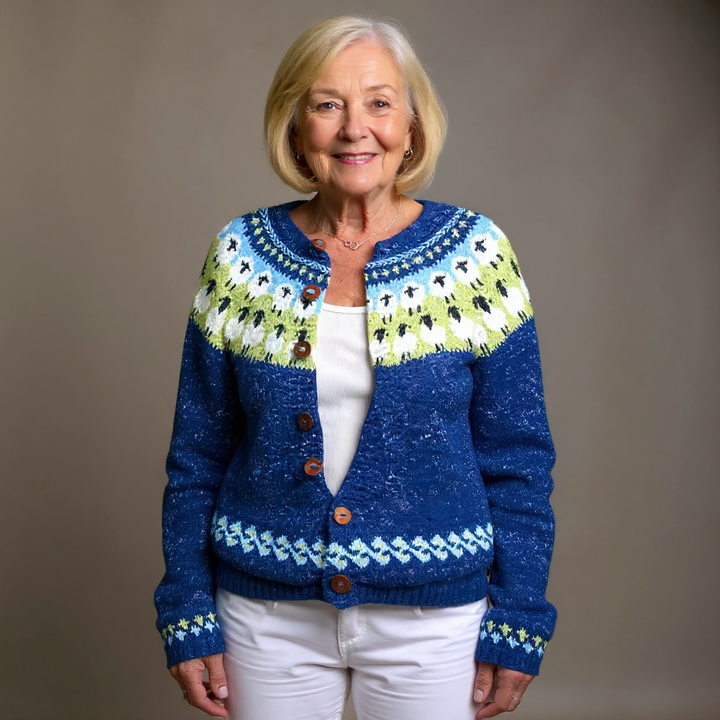 Eleanor™ | Vintage Icelandic Cardigan