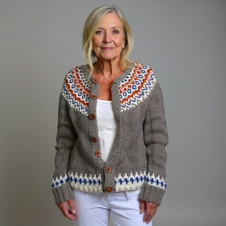 Grace™ | Vintage Icelandic Cardigan