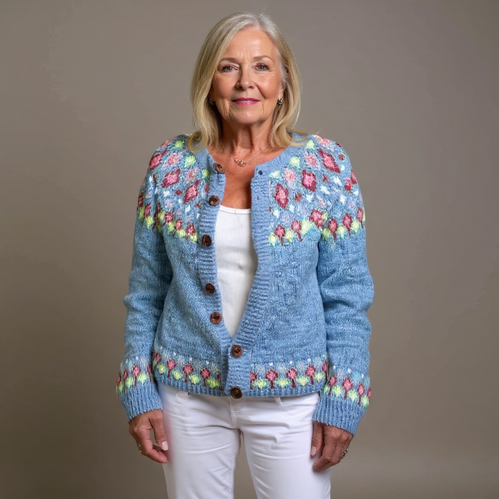 Isabella™ | Vintage Icelandic Cardigan