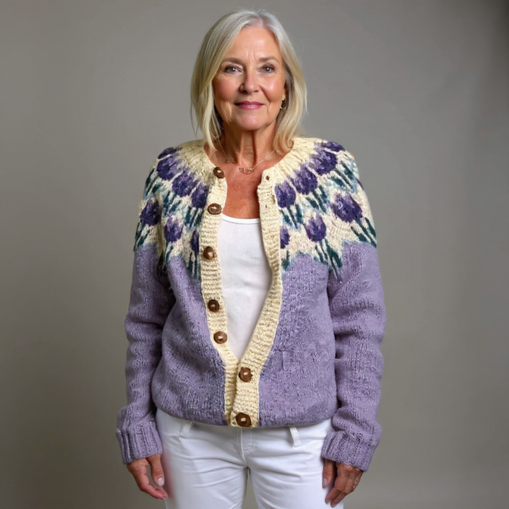 Abigail™ | Vintage Icelandic Cardigan