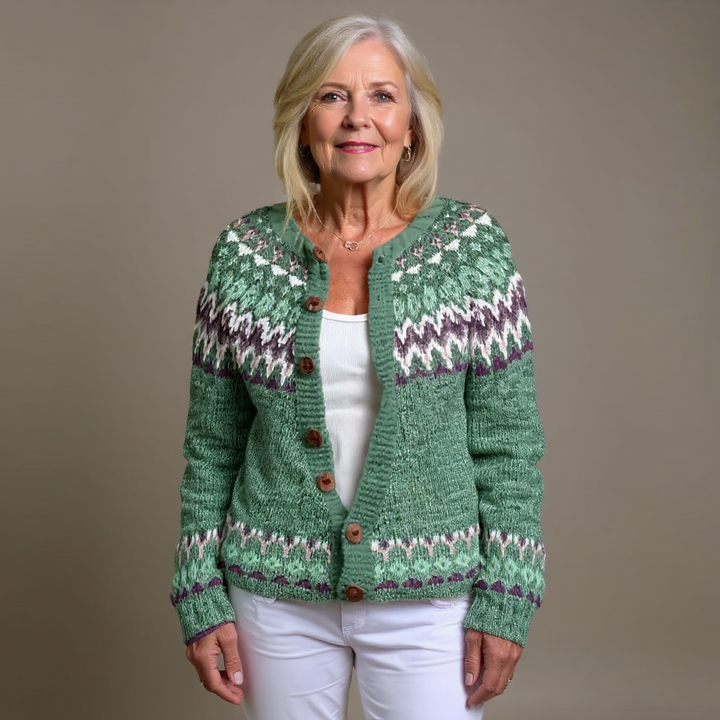 Courtney™ | Vintage Icelandic Cardigan