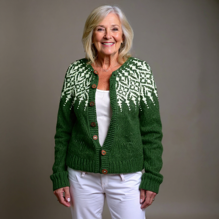 Zoe™ | Brienne Vintage Icelandic Cardigan