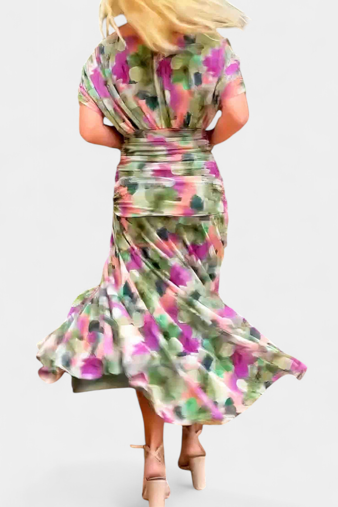 Aurora™ | Elegant Floral Dress