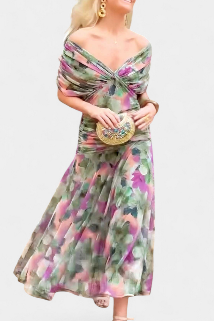 Aurora™ | Elegant Floral Dress