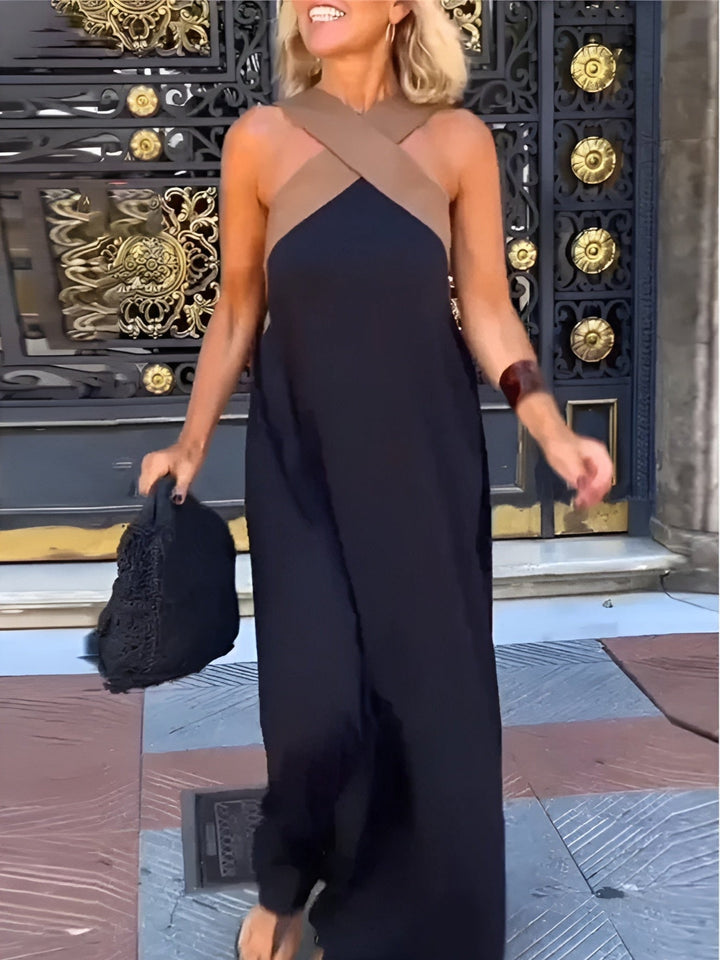 Maude™ | Keira Breathable Crossed Maxi Dress