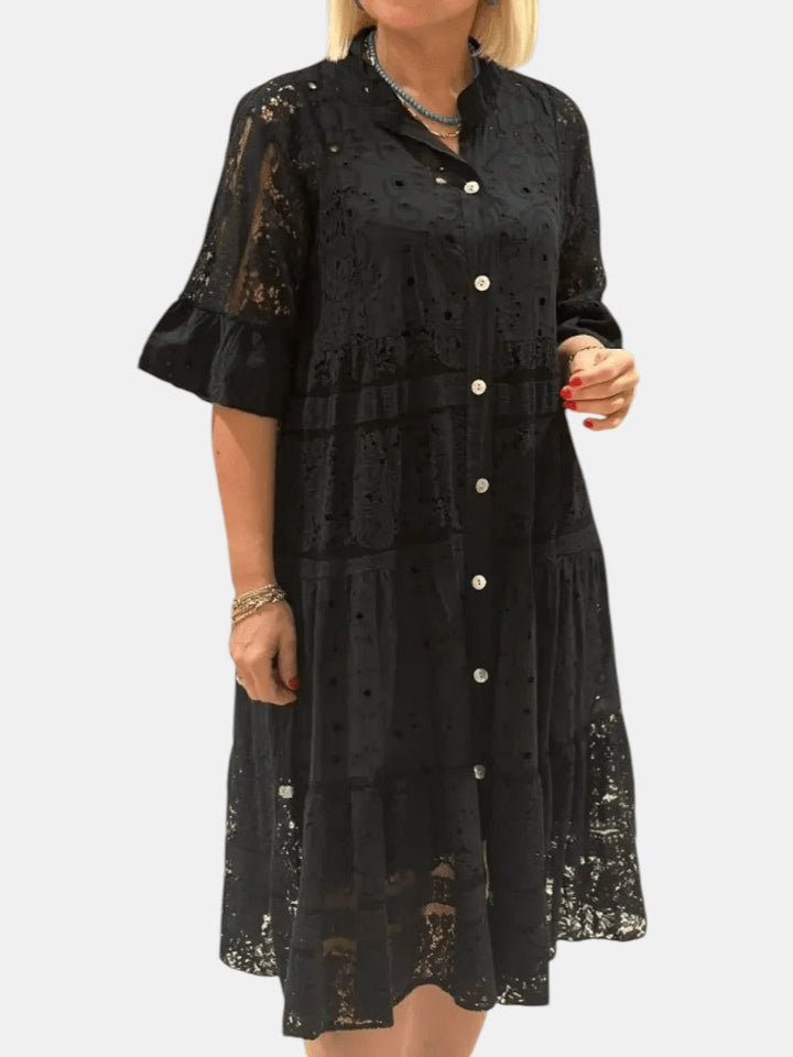 Lillian™ | Floral Midi Dress