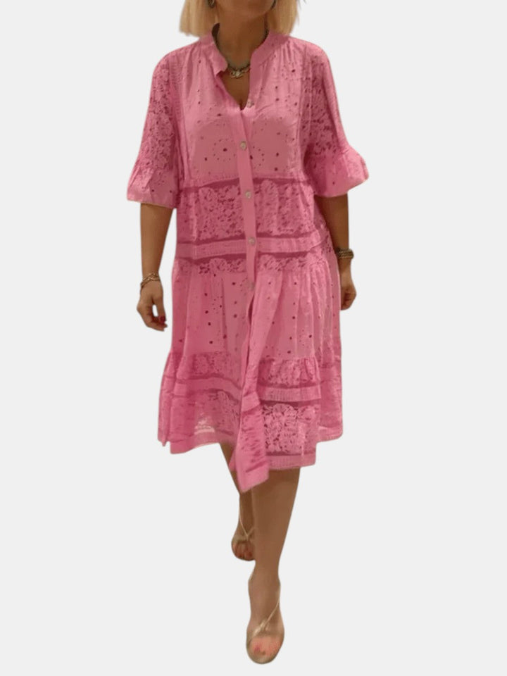 Lillian™ | Floral Midi Dress