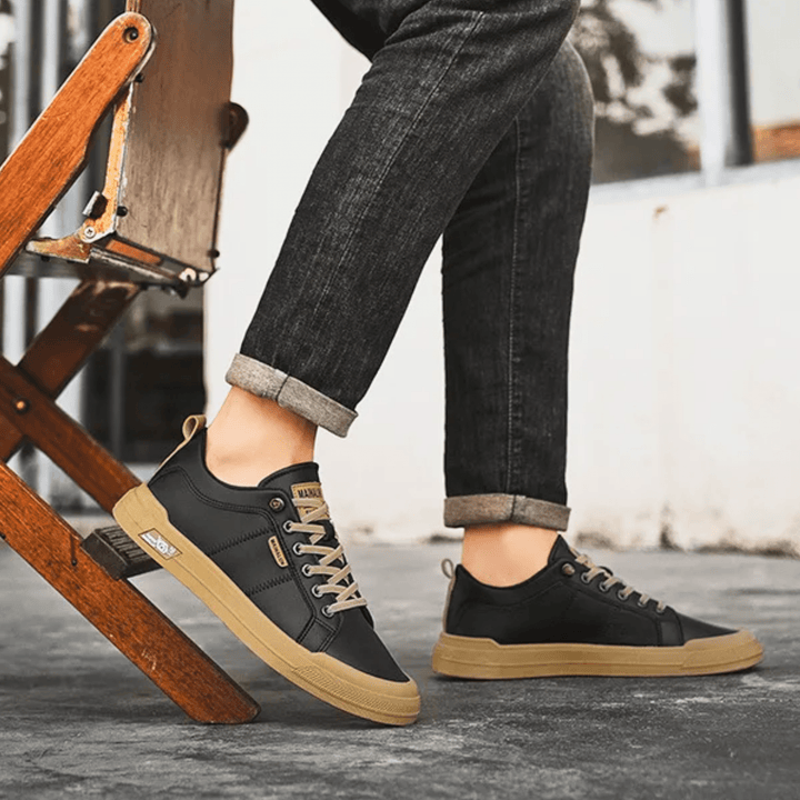 Nora™ | Classic Leather Sneakers