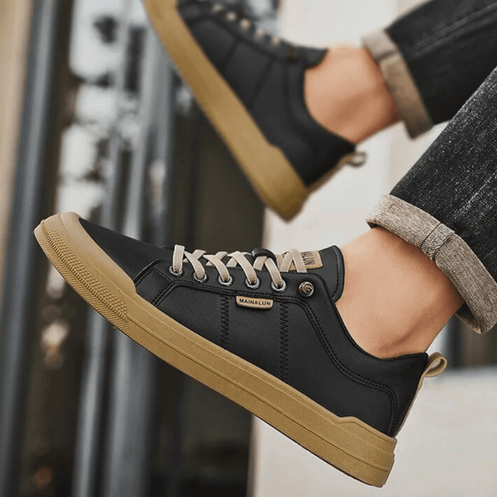 Nora™ | Classic Leather Sneakers