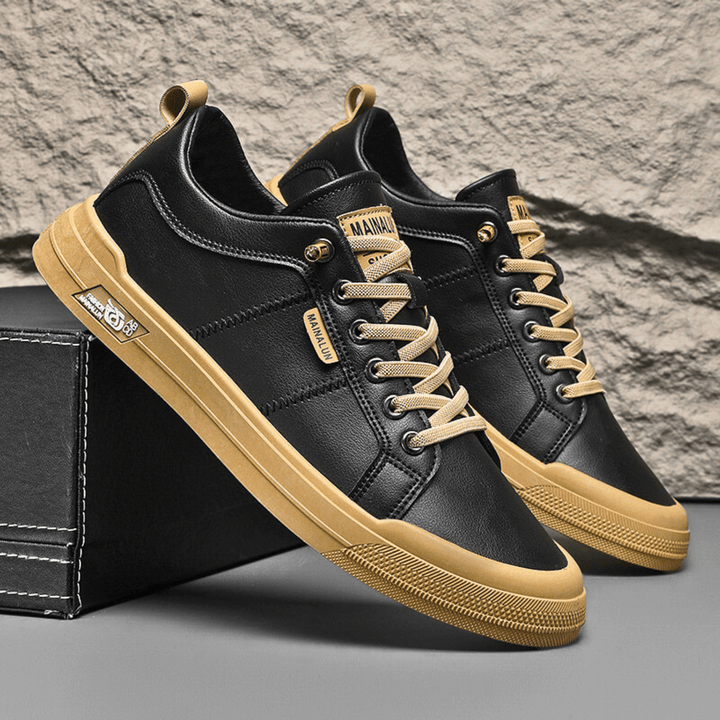 Nora™ | Classic Leather Sneakers