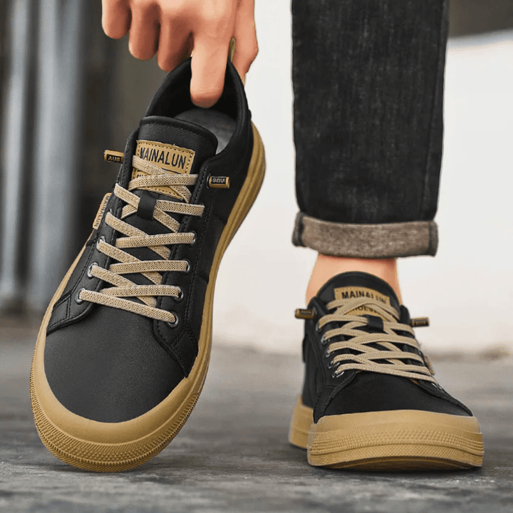 Nora™ | Classic Leather Sneakers