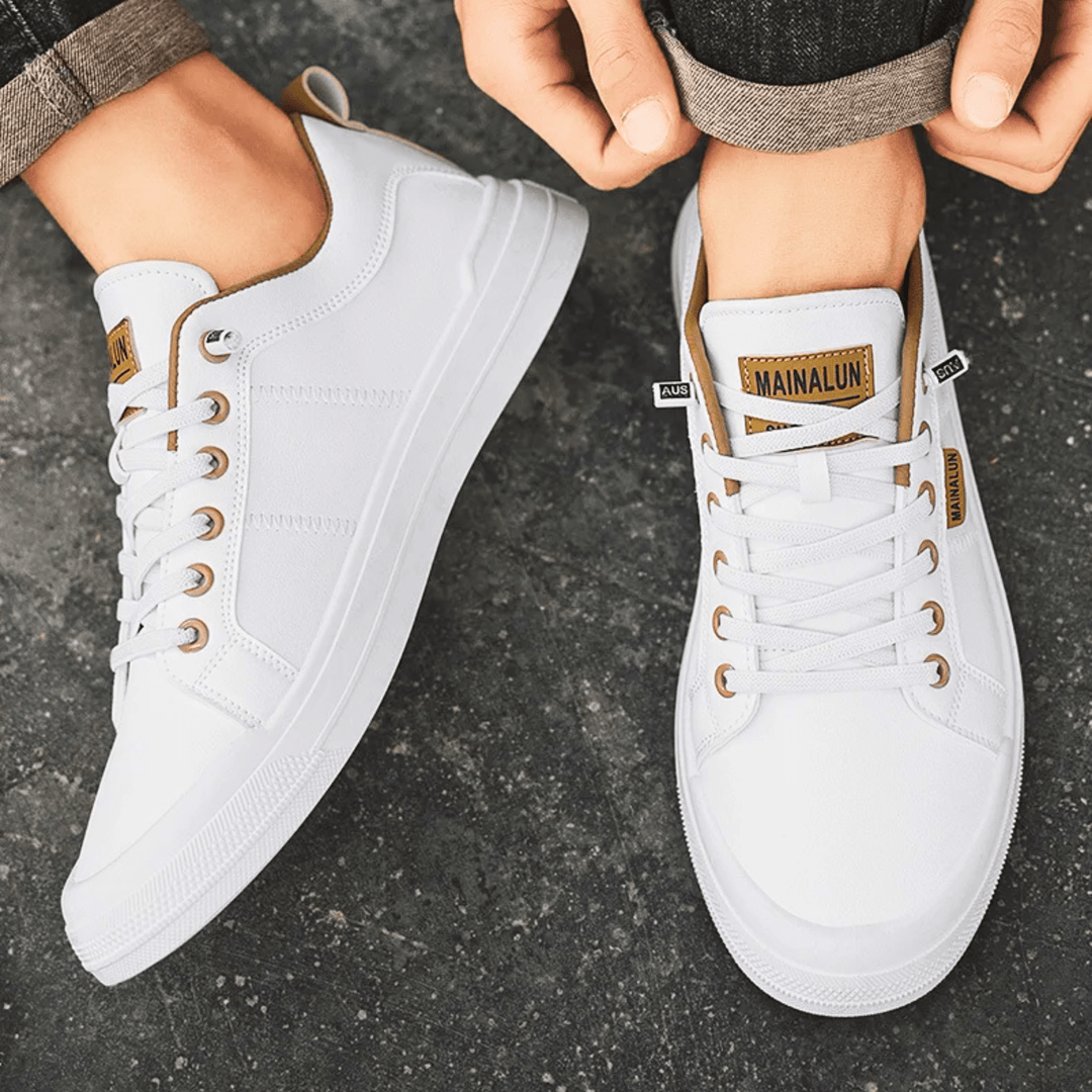 Nora™ | Classic Leather Sneakers