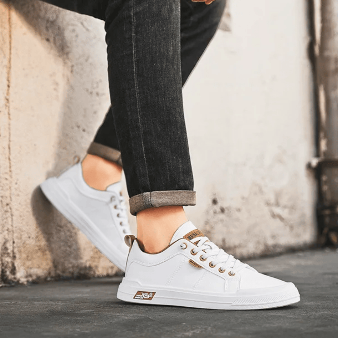 Nora™ | Classic Leather Sneakers