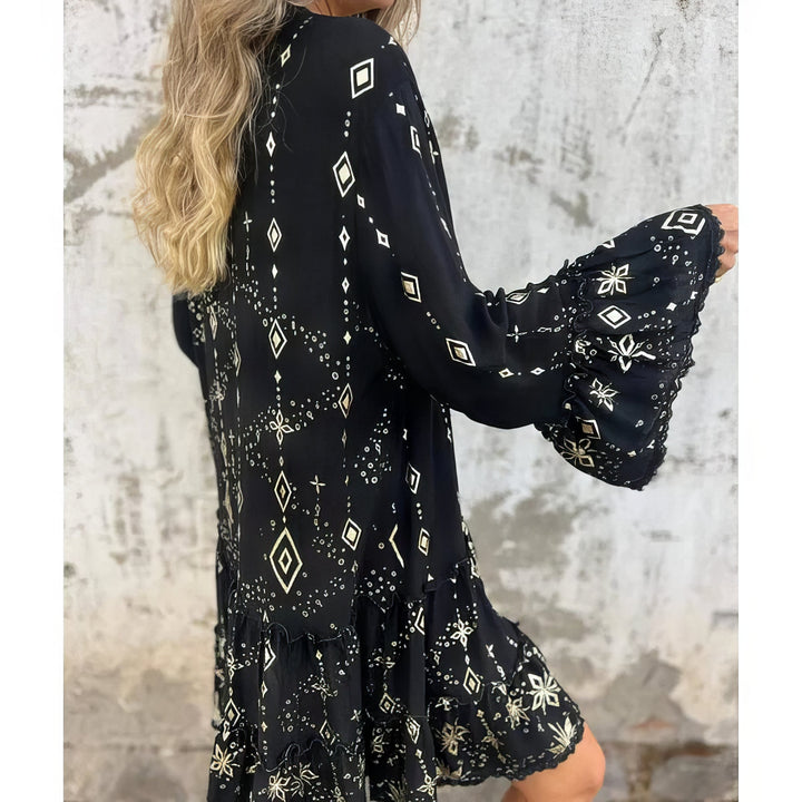 Chloe™ | Zaya Boho Gilded Dress
